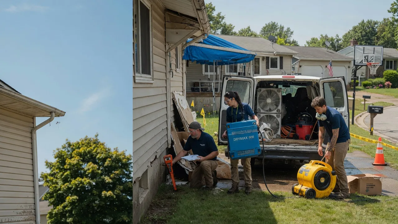 Ceiling Leak Cleanup in Stockland, IL near me